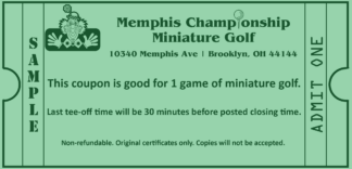 Miniature Golf